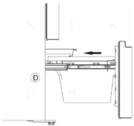 HISENSE RF632N4BCE - Installing the lower drawer - 2