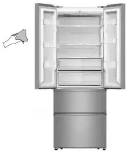 HISENSE RF632N4BCE - Pulizia interna - 1