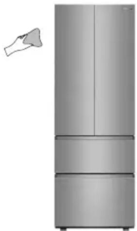 HISENSE RF632N4BCE - Limpeza exterior - 1