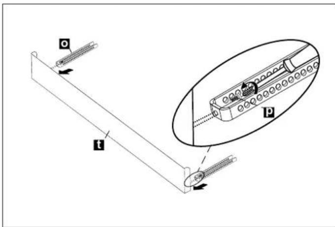 BERTAZZONI DW24S3IPV - AJUSTE DEL ZOCALO MOVIL (SEGUN EL MODELO) - 1