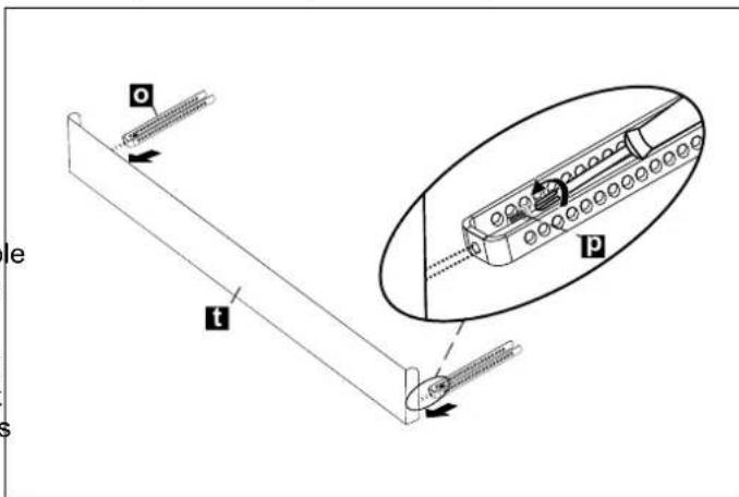 BERTAZZONI DW24S3IPV - ADJUSTING THE MOVABLE TOE KICK (DEPENDING ON MODEL) - 1