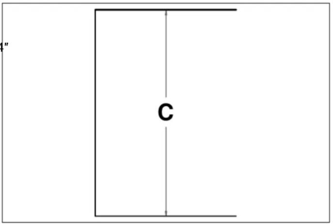 BERTAZZONI DW24S3IPV - CUTOUT DIMENSIONS - 2