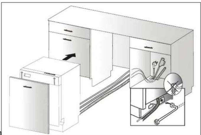 BERTAZZONI DW24S3IPV - CAUTION - 1