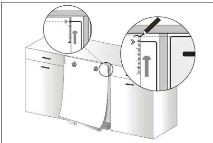 BERTAZZONI DW24S3IPV - INSTALLING THE OUTER DOOR (DEPENDING ON MODEL) - 1
