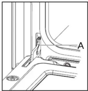 SHARP SWA3062GS - RETRAIT DE LA PORTE DU FOUR : - 1