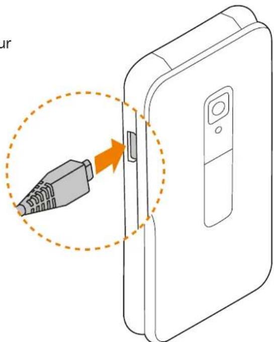 ORANGE Hapi 30 - Insérer ma carte SIM - 2