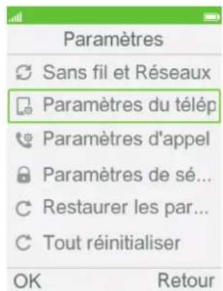 ORANGE Hapi 30 - Changer la date et l'heure - 2