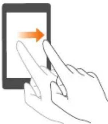 ORANGE Dive 70 - Gestes tactiles - 3