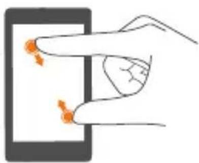 ORANGE Dive 70 - Gestes tactiles - 6