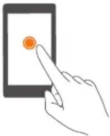 ORANGE Dive 70 - Gestes tactiles - 2