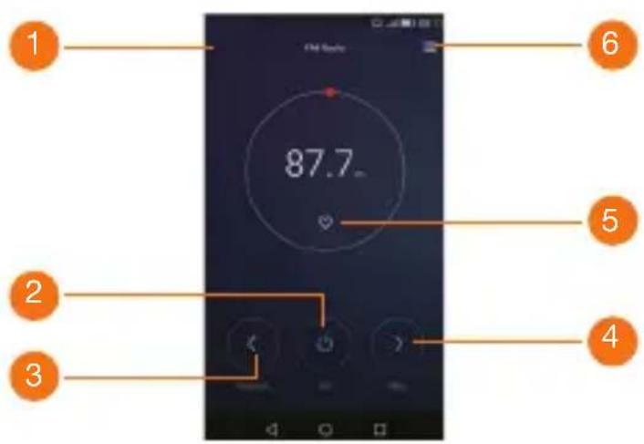 ORANGE Dive 70 - Écouter la radio FM - 1