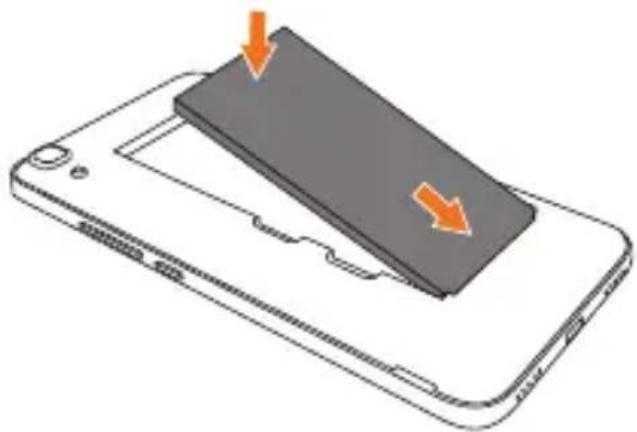 ORANGE Dive 70 - Installer et extraire la batterie - 1