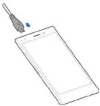 ORANGE Soshphone 4G - Chargement de la batterie - 1