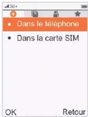 ORANGE Hapi 51 - Créer un contact - 4