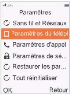 ORANGE Hapi 51 - Changer la date et l'heure - 4