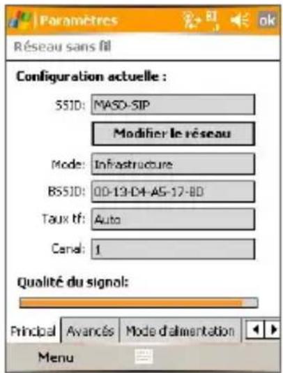 ORANGE SPV M3100 - Pour vérifier l'état du Réseau sans fil - 1
