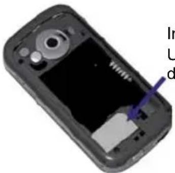 ORANGE SPV M3100 - Insérez la carte SIM/USIM - 3