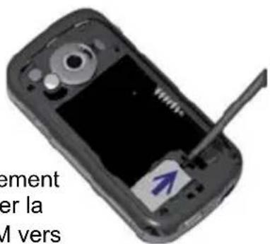 ORANGE SPV M3100 - Pour enlever la carte de USIM/SIM - 1