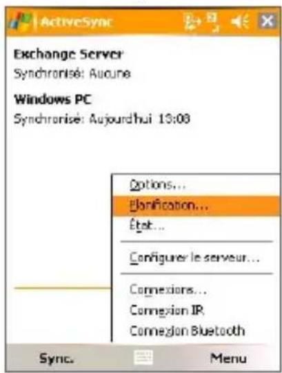 ORANGE SPV M3100 - Utiliser ActiveSync - 1