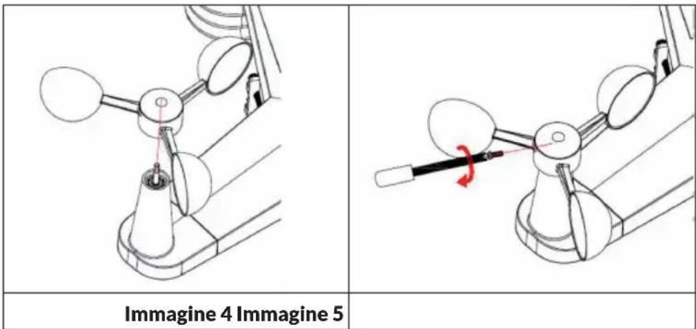 Waldbeck Halley - Installazione del sensore di velocità del vento - 1