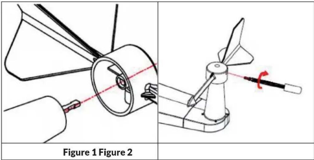 Waldbeck Halley - Install wind vane - 1