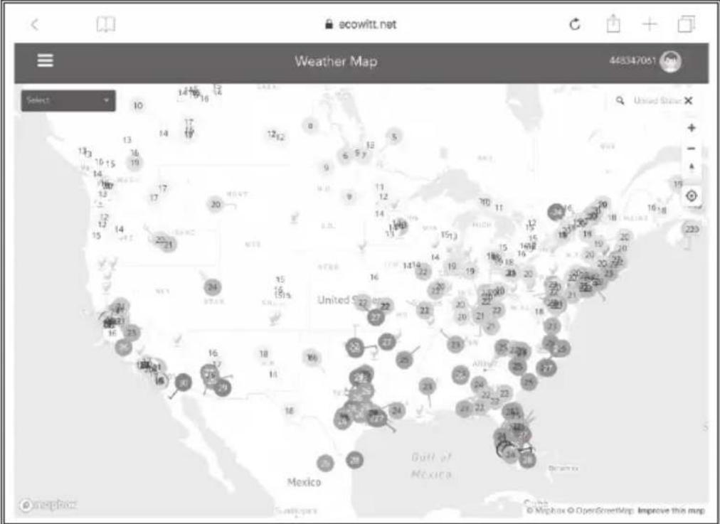 Waldbeck Halley - Visualización de los datos en ecowitt.net - 4
