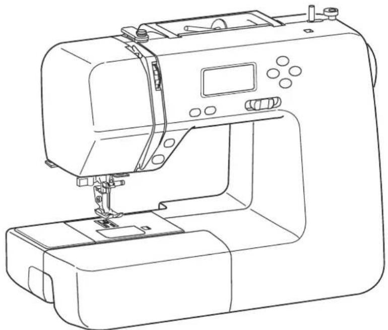 JANOME 49018 - Instruction book Libro de instructiones Manuel d'instructions - 1