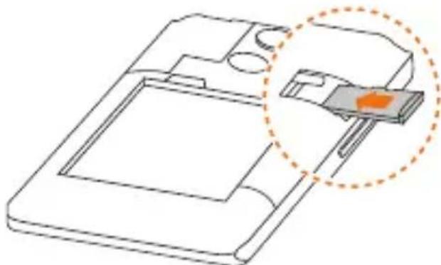 ORANGE Dive 30 - Installation de la carte micro-SD (non incluse) - 1