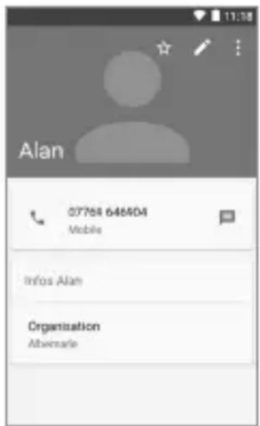 ORANGE Rise 31 - Utiliser les Liens rapides Android - 1