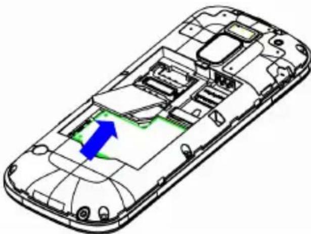 ORANGE Tara - Insertion de la carte SIM/SD - 1