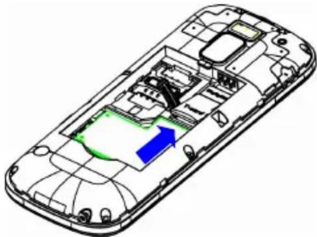 ORANGE Tara - Insertion de la carte SIM/SD - 2