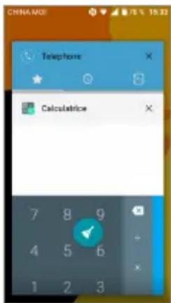 ORANGE Rise 52 - Accéder aux applications récemment utilisées - 1