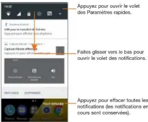 ORANGE Rise 52 - Volet des notifications - 1