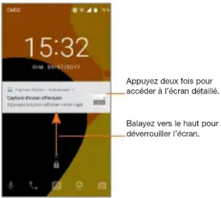 ORANGE Rise 52 - Pour déverrouiller l'écran du téléphone - 1