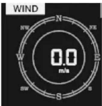 Waldbeck Huygens - Vitesse du vent - 1