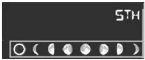 Waldbeck Huygens - Mondphase - 1