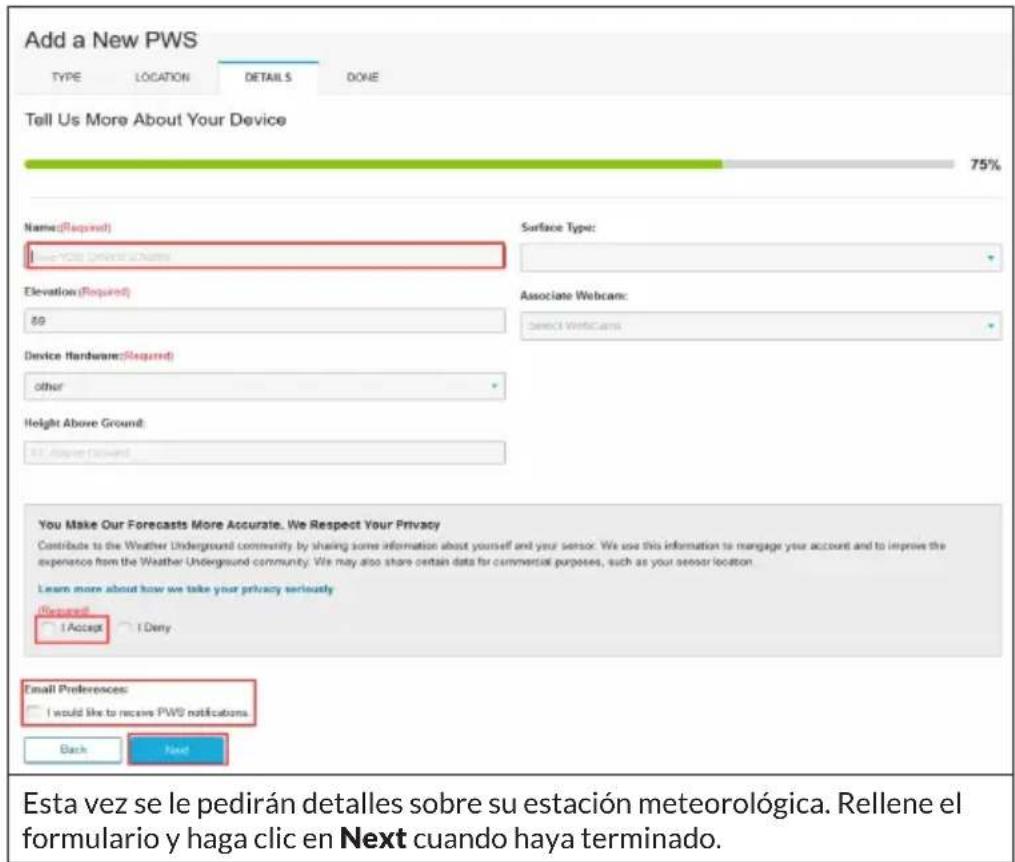 Waldbeck Huygens - Visualización de los datos en ecowitt.net - 9