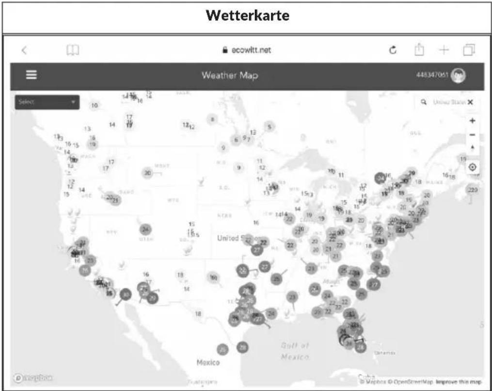 Waldbeck Huygens - Anzeige der Daten auf ecowitt.net - 4