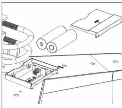 Waldbeck Huygens - Install batteries - 1