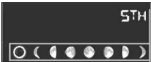 Waldbeck Huygens - Fase lunar - 1