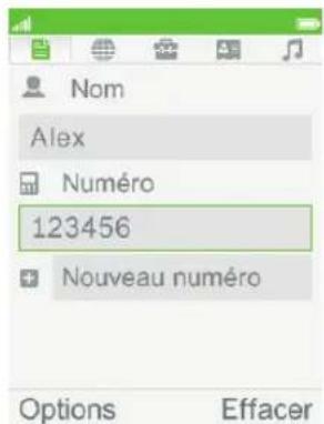 ORANGE Hapi 11 - Créer un contact - 5