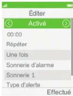 ORANGE Hapi 11 - Régler une alarme - 6