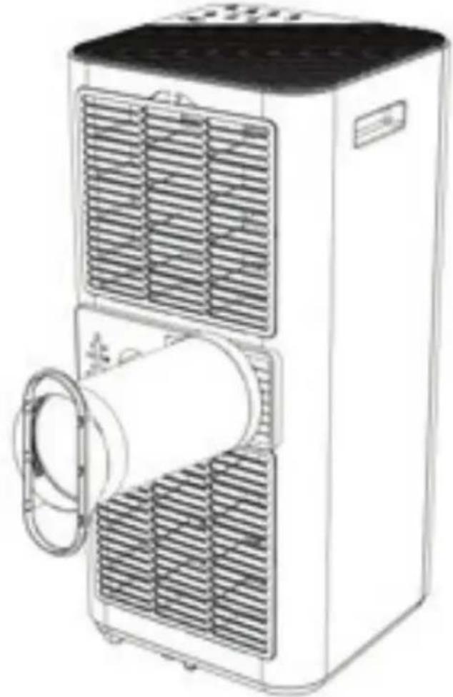 SereneLife SLPAC180W - CONECTE LA MANGUERA DE ESCAPE - 5