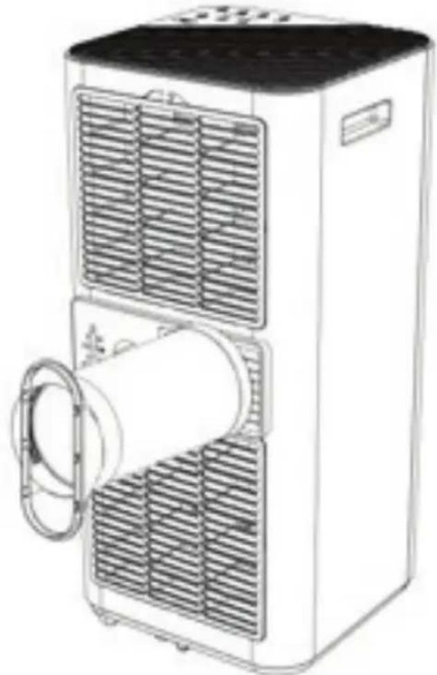 SereneLife SLPAC16W - CONECTE LA MANGUERA DE ESCAPE - 5