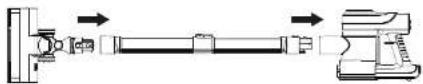 Concept VP6040 - ASSEMBLAGE DE L'ASPIRATEUR - 1