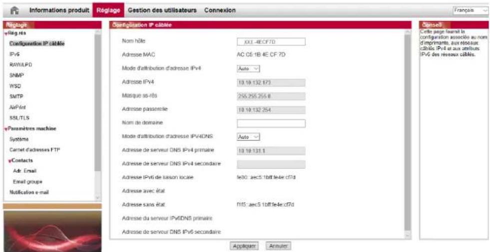 PANTUM CM2100DW - Serveur Web - 1