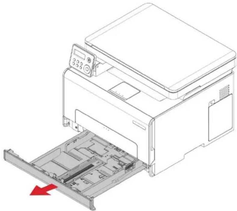 PANTUM CM2100DW - Remettre le plateau en place - 1