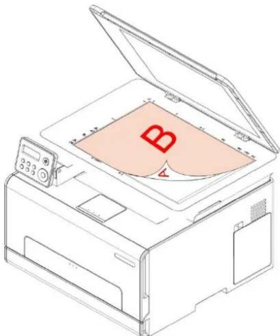 PANTUM CM2100DW - Étapes à suivre pour utiliser la fonction de copie manuelle d'originaux en mode recto-verso - 2