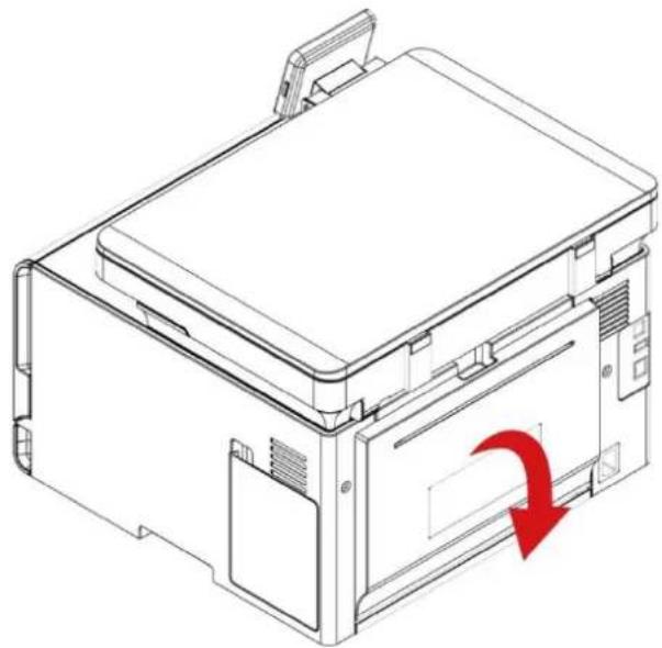 PANTUM CM2100DW - Bourrage papier dans la couverture arrière - 2