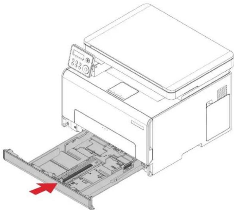 PANTUM CM2100DW - Remettre le plateau en place - 2